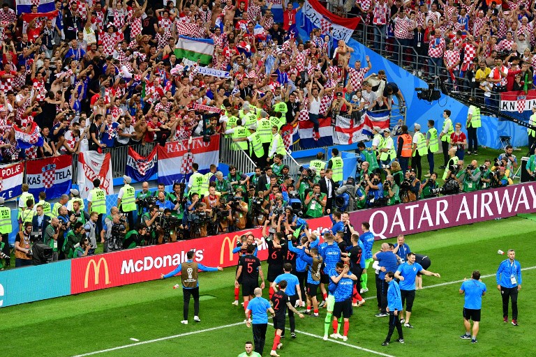 Croatia reach first World Cup final as England pain goes on