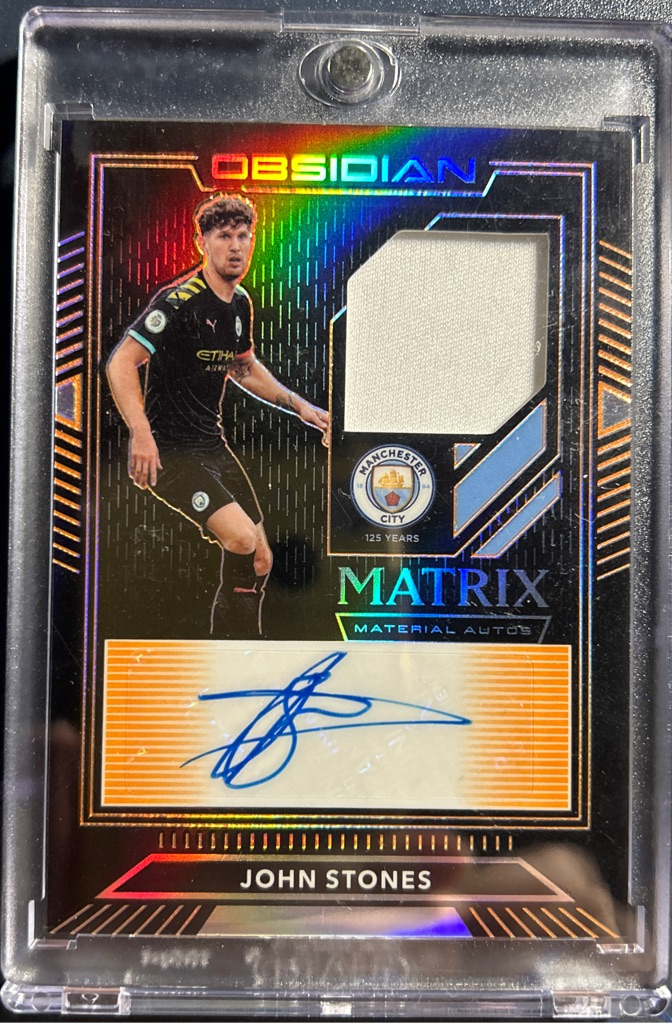 John Stones 19/20 Panini Obsidian | COLLECLE