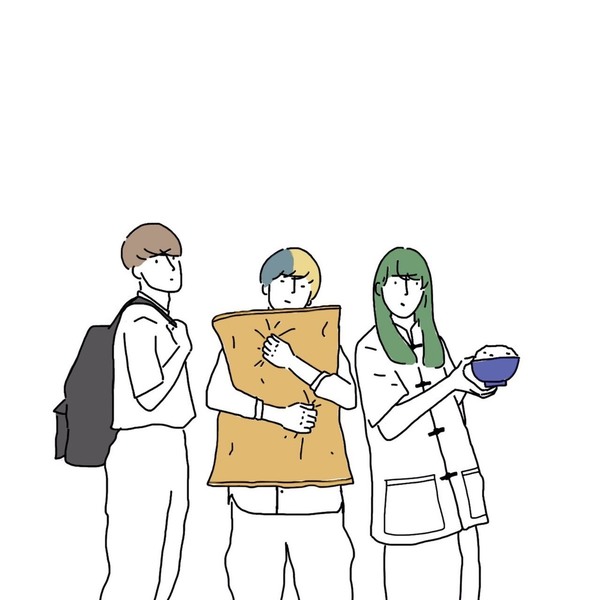 リュックと添い寝ごはん