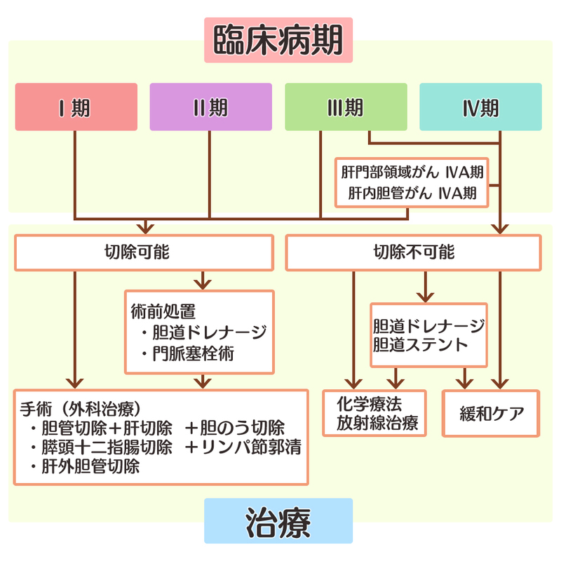 胆管がんの治療選択