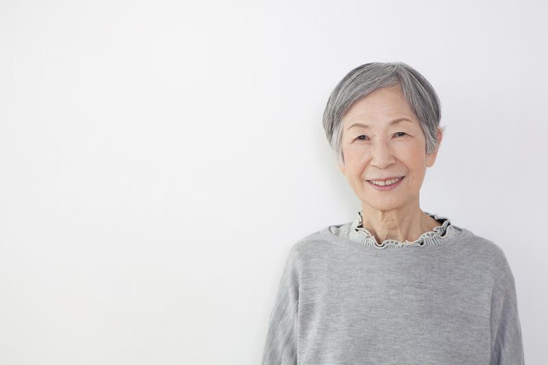 高齢の女性