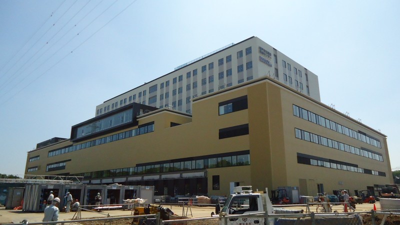松戸病院 新設中