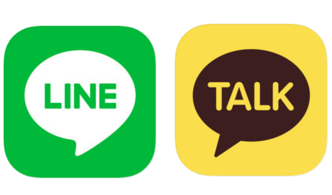 カカオトークとLINEを使い分け?既読・タイムラインの違いを比較!のイメージ