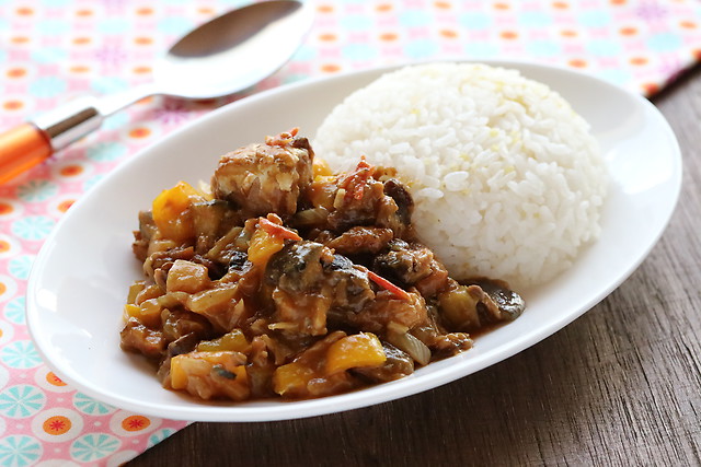 サバカレーのレシピ