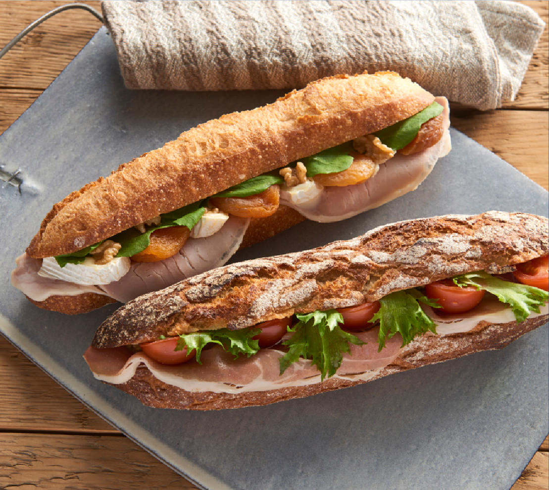 バジルペストサンシャインサンドイッチのレシピ