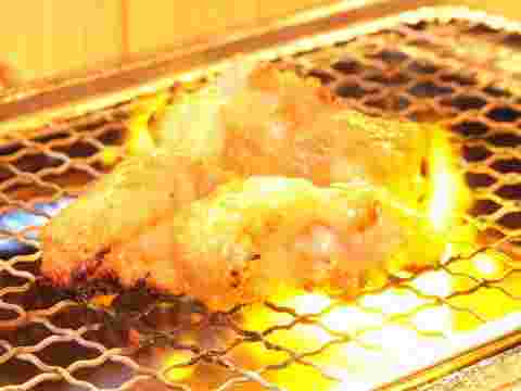 ぷりぷりホルモン焼き