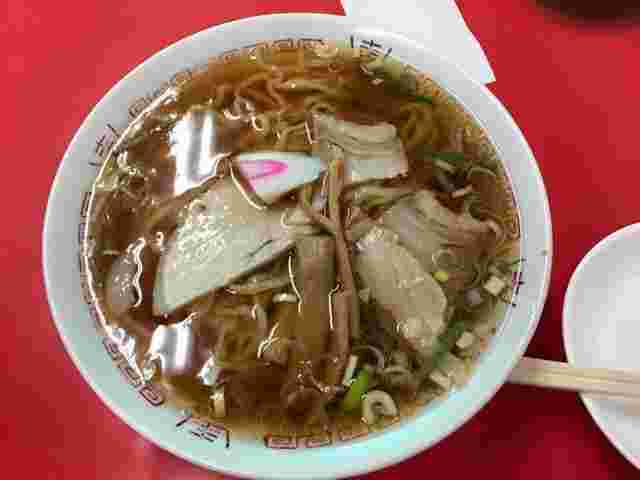 源来軒のラーメン