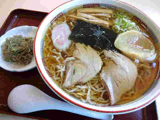 横手ラーメンの一例