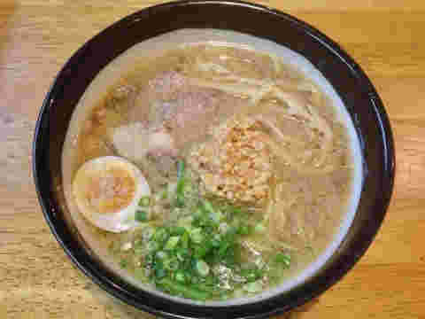 ラーメン幸の納豆ラーメン