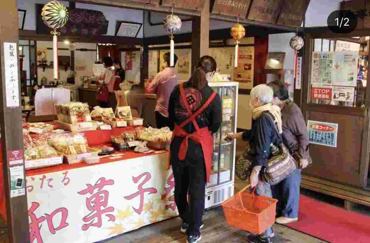おたる和菓子祭りの様子