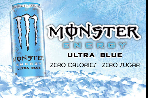 MONSTER ENERGY ULTRA BLUE
