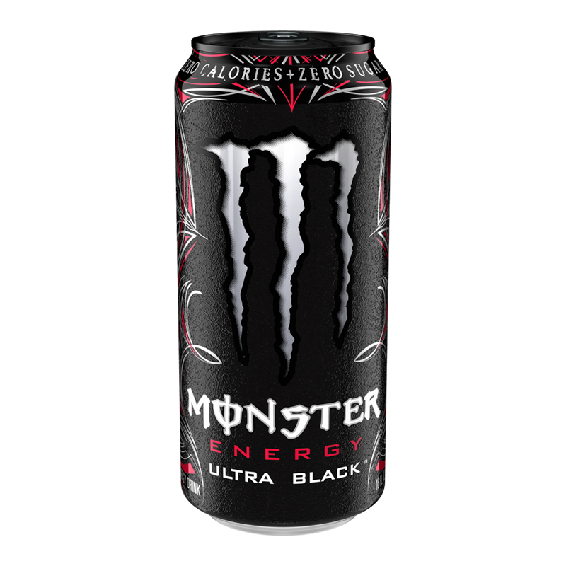 MONSTER ENERGY ULTRA BLACK