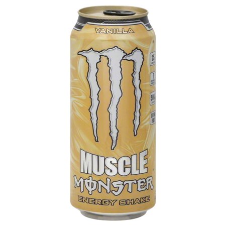 MUSCLE MONSTER ENERGY SHAKE VANILLA