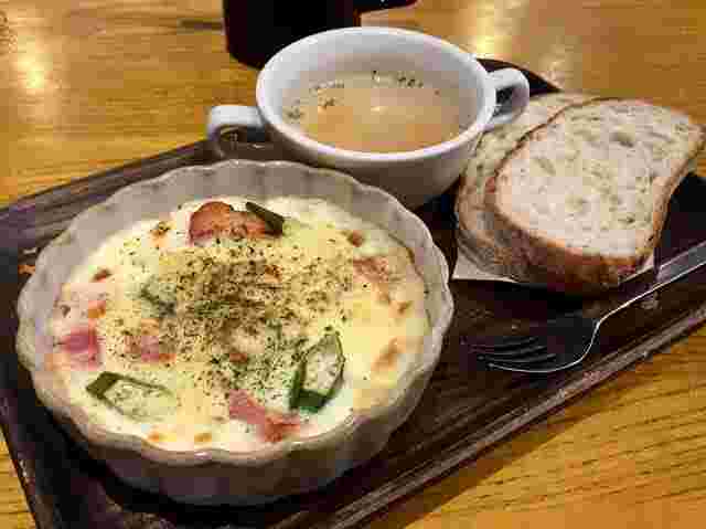 ソラカフェのグラタンセット
