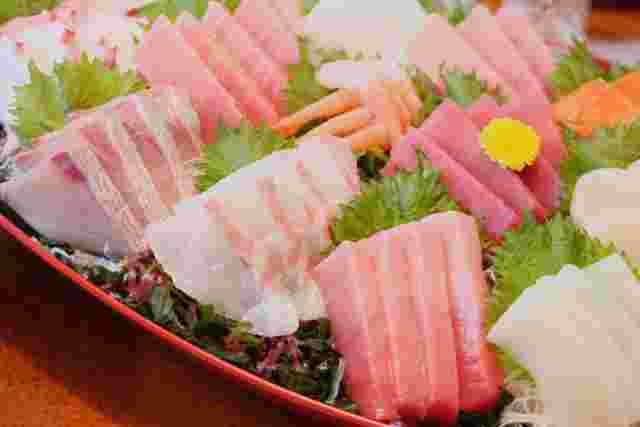 鯛の刺身