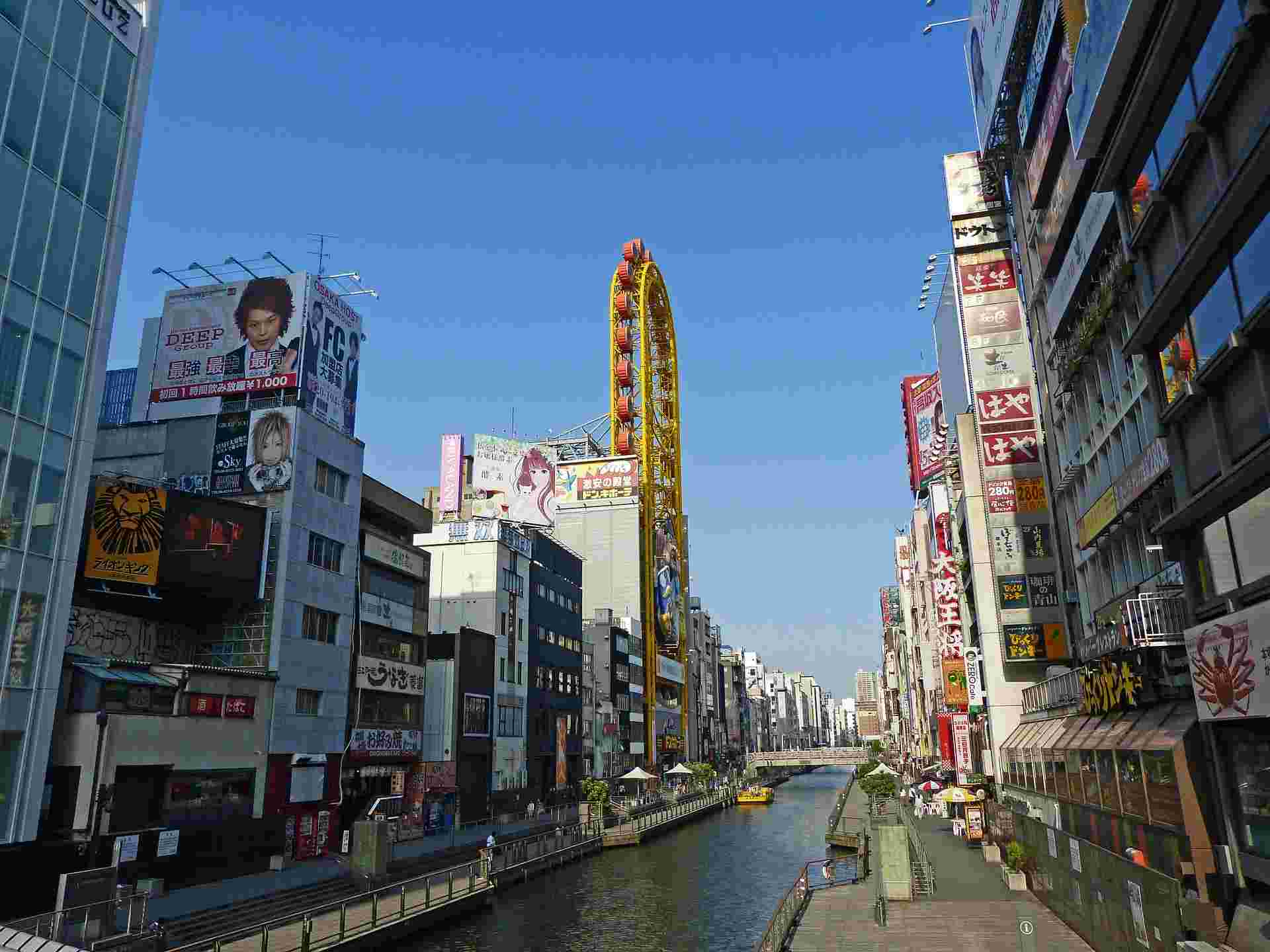 天王寺周辺の街並み