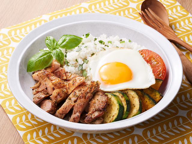 グリルシトラスチキンボウルのレシピ