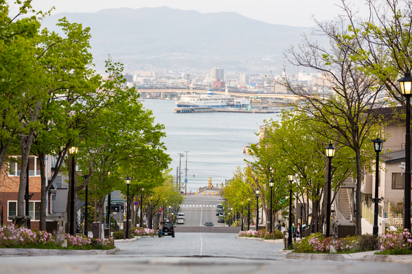 有名なロケ地「八幡坂」は夜景&桜の名所!周辺グルメ&ホテルを徹底解説!のイメージ