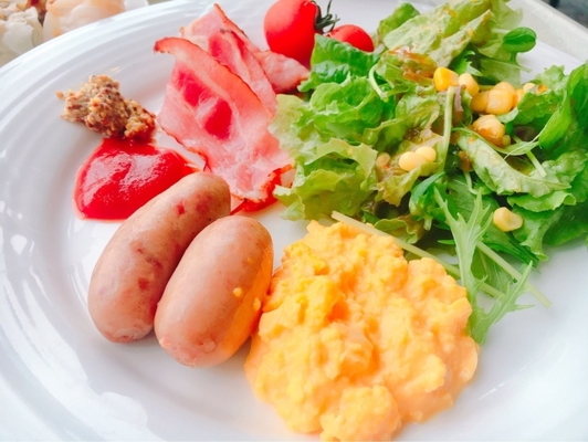 「旭川グランドホテル」の朝食は絶品!いくら食べ放題やクロワッサンなど!のイメージ