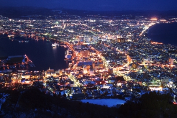 北海道の夜景名所ランキングTOP15選!三大夜景都市から穴場まで!のイメージ