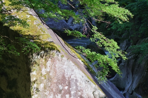 島根・奥出雲「鬼の舌震」で秘境散策と恋の吊橋へ!多数の奇岩も注目!のイメージ