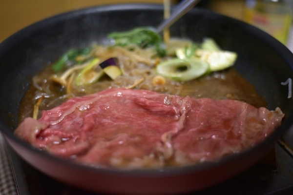 かつての名店の味が復活!中洲「にしやま」で頂く極上のすき焼き!のイメージ