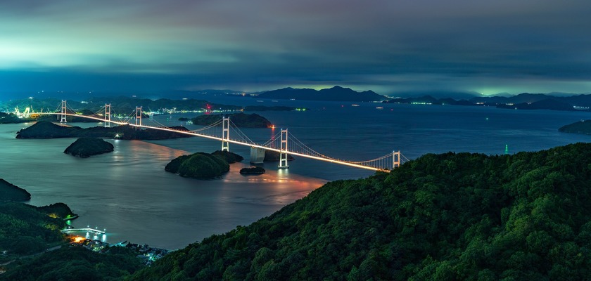 しまなみ海道で最高の絶景ドライブ!おすすめスポット18選!のイメージ