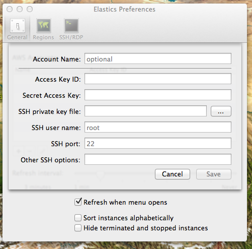 Elastics 002 Preferences