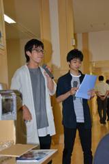 司会を務めた2年生