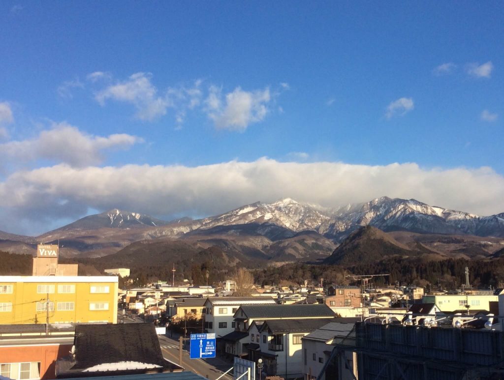 日光の山々