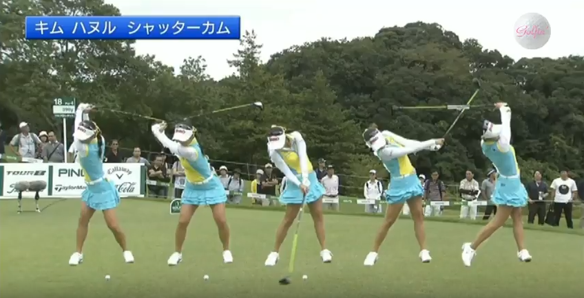 2017賞金女王の座を狙うキム・ハヌルのシャッターカム