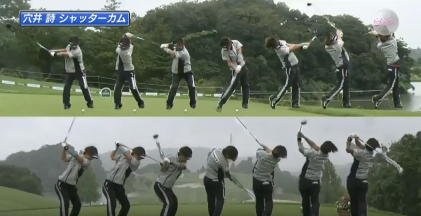 穴井詩のカメラは正面と背面から!