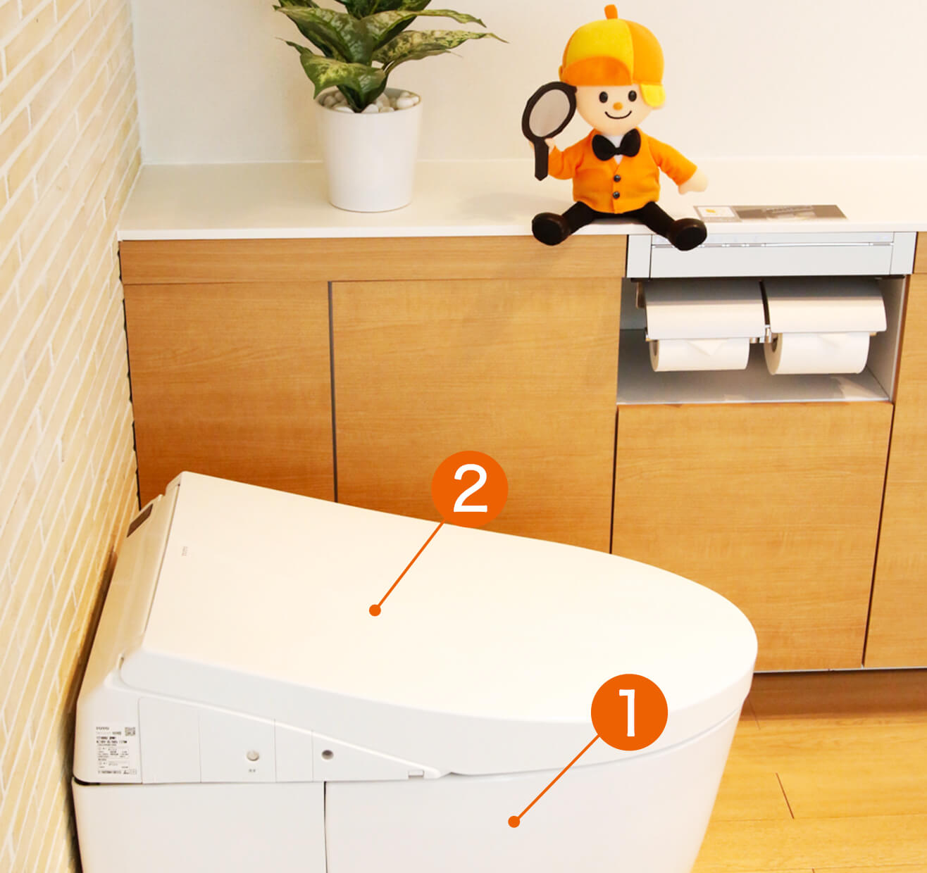 ウォシュレット一体型便器