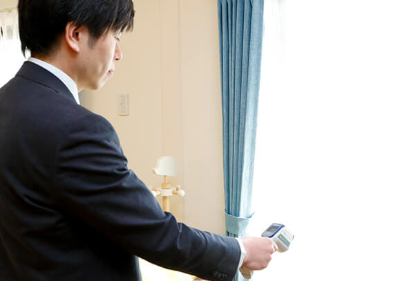 レーザー温度計