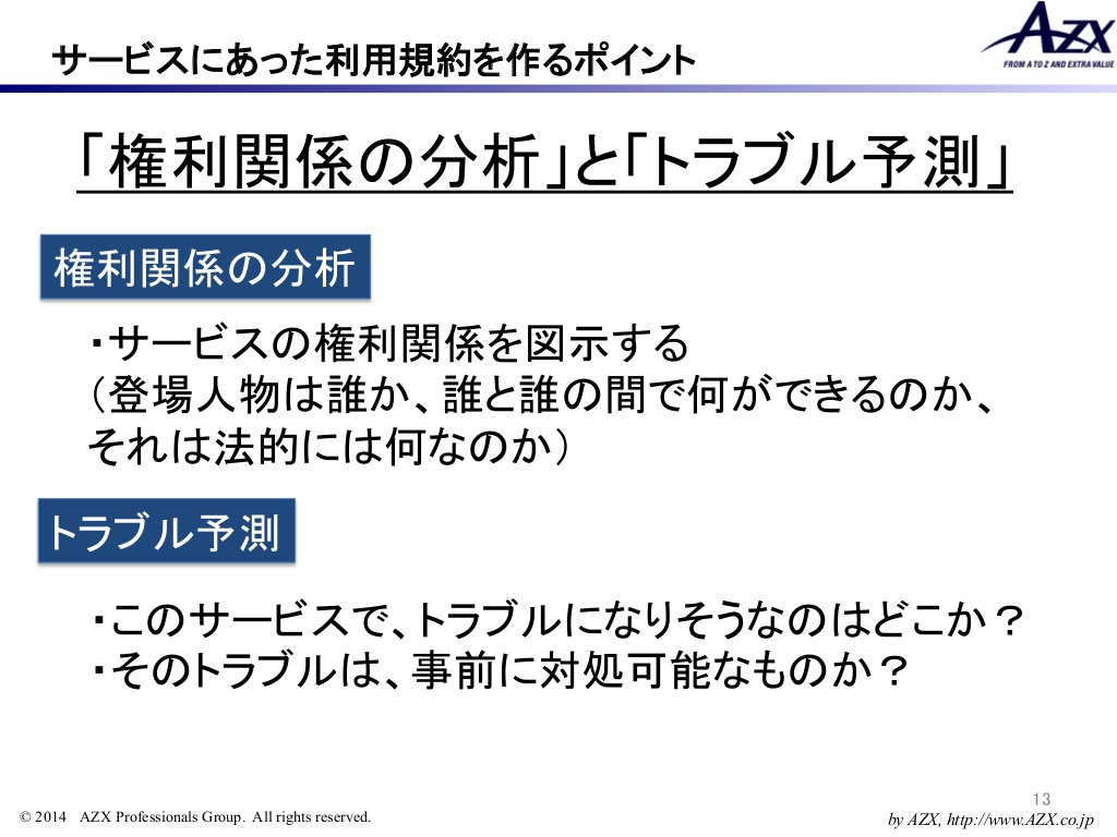 「WEBサービスの利用規約」の正しい作り方～最低限おさえたい3つの注意点