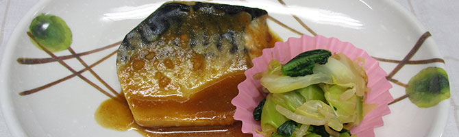 鯖の味噌煮1