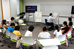 「こどものための哲学教室」の様子