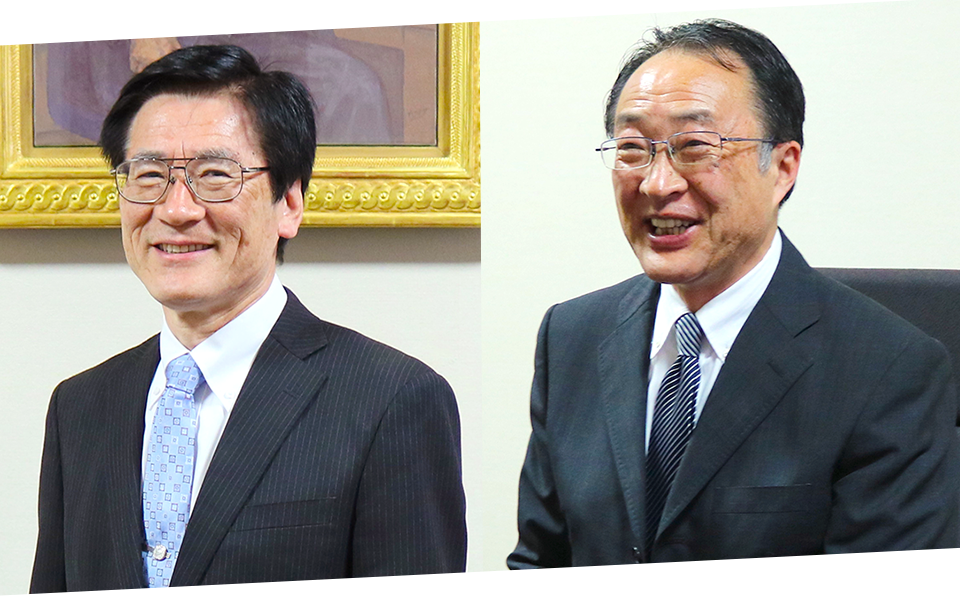 角田校長・権頭先生