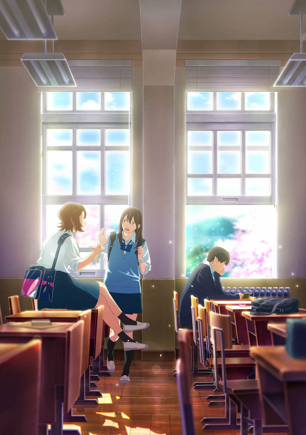 劇場アニメ 君の膵臓をたべたい 新ポスタービジュアル 藤井ゆきよ 内田雄馬ら追加キャスト発表 映画がもっと面白くなる映画情報サイト ムビッチ