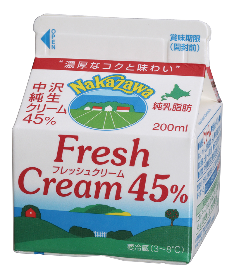 中沢フレッシュクリーム45%(200ml)