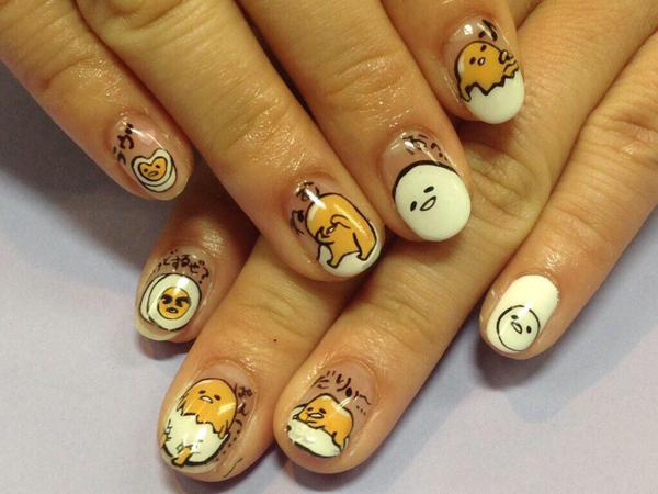 昨日まいこが送ってきたぐでたまネイルがかわいい*\\(^o^)/*???? http//t.co/Ruw5lFcJsi