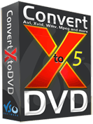 動画をDVDプレーヤーで鑑賞するために DVD に変換