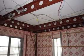 新築の屋内配線です。