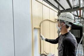 施工中状況写真。