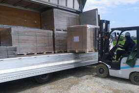 モジュール搬入