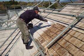 下塗り浸透性プライマー塗装