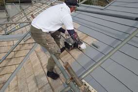 下塗りプライマー2層目塗り