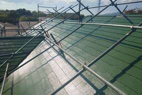 屋根塗装工事完了