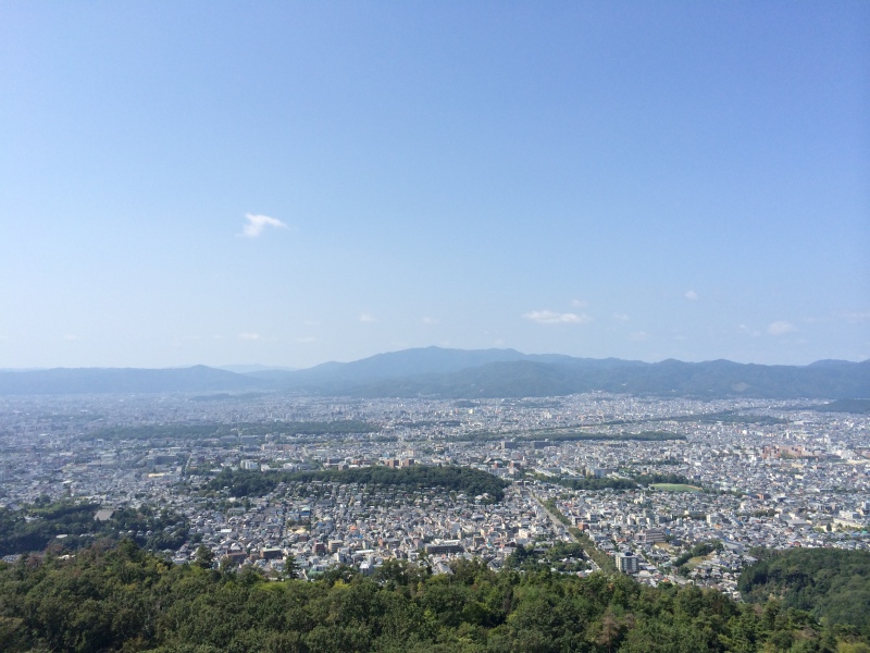 大文字山から見える景色