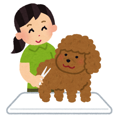犬のトリミング